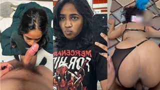 Bangalore Tamil Girl Blowjob – Doggy Style Sex